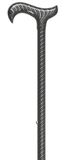 Käpp, mörkgrå mönster
