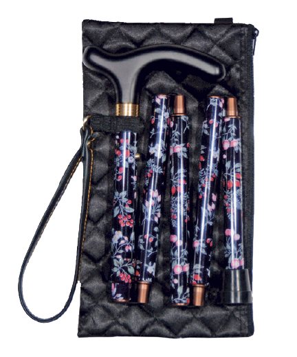 Vikbar käpp nätt, lila