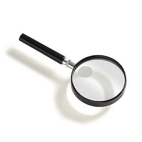 Förstoringsglas 2,5X, 75 mm