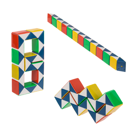 Magic Snake/cube puzzle, 24 delar