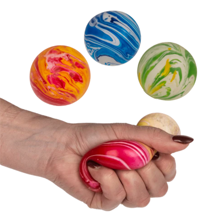 Marbled one stressboll