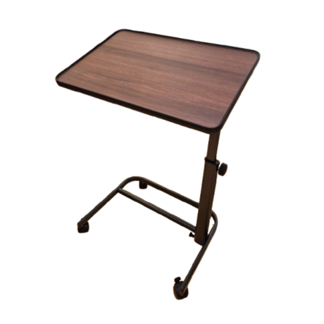 Sängbord/läsbord Multi, Mörkt trä