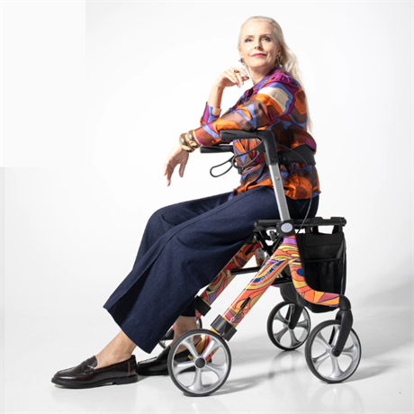 Rollator Space LX, Flower
