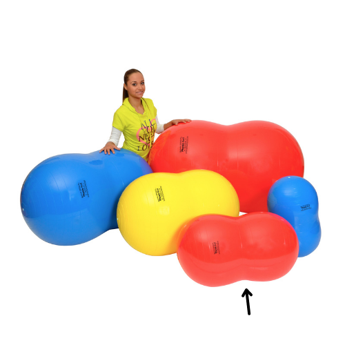 Dubbel pilatesboll 40 cm Physio Roll Peanutball Varsam