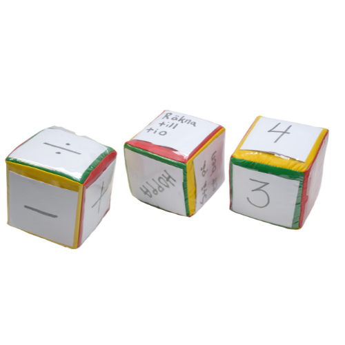 Move Cubes - Aktivitetstärning med plastfickor - Varsam