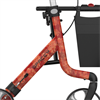 Rollator Space LX, Red Peony