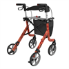 Rollator Space LX, Red Peony